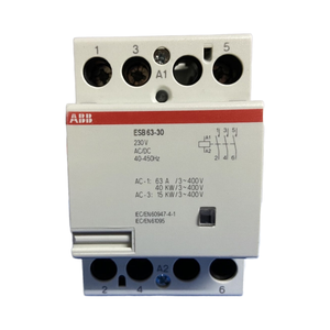 Für ein B B Original ESB63-30 3P Gebäude Spezial schütz 230V AC/DC für SPS-Programmierung und industrielle Steuerung - Product Image 1
