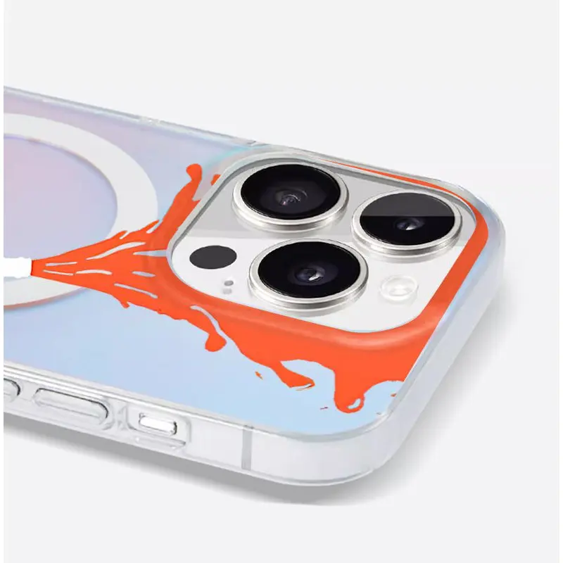 BANGLASS 2024 funda protectora de carga inalámbrica magnética de lujo para Apple iPhone 12 ProMax deslumbrante cubierta láser para iPhone 14 Pro