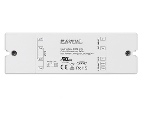 DALI-2 DAT DC контроллер диммера 0.1%-100% PWM выходное постоянное напряжение CCT светодиодный свет - Product Image 1