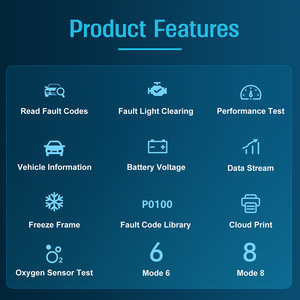 Escáner OBD2 completo para coche, comprobación del sistema de motor automático, herramientas de diagnóstico, lector de código profesional automotriz compatible con multilingüe