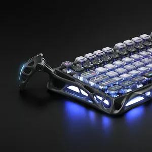 GravaS tar Mercury K1 Pro 75% kabellose mechanische Gaming-Tastatur mit RGB-Hintergrund beleuchtung und Rahmen-Hot-Swap-Linearschalter-Tastatur - Product Image 2