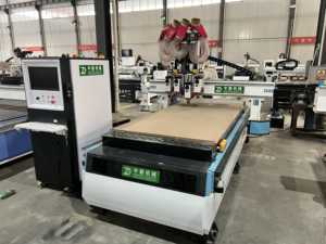 1325 Wood <strong>CNC</strong> <strong>Router</strong> Machine <strong>with</strong> 4 Heads for Woodworking &amp; Cabinet Making Featuring NC Studio Syntec &amp; DSP Control Systems - Product Image 4