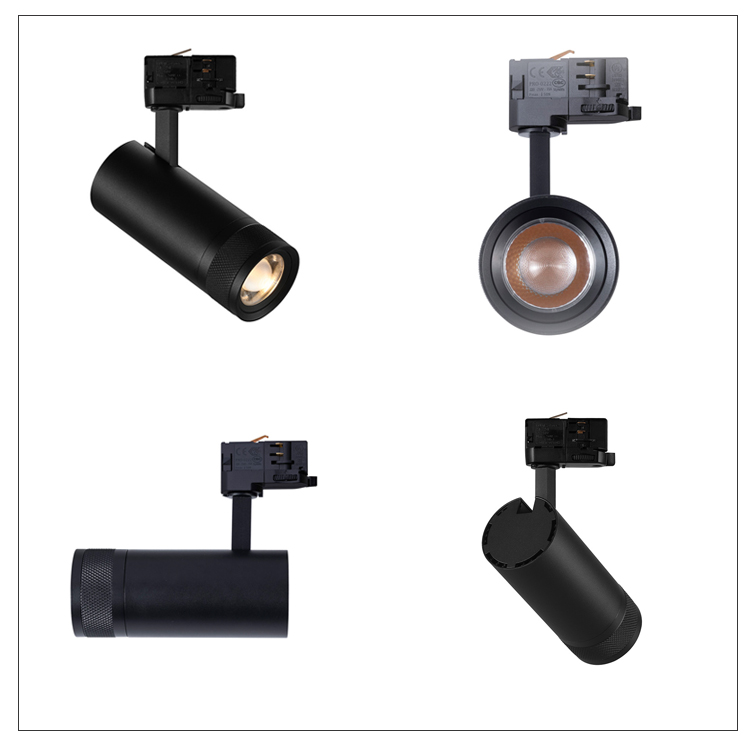 20w 30w 40w New Remote control Dimmable  Adjustable Beam angle  Square led Track Light
