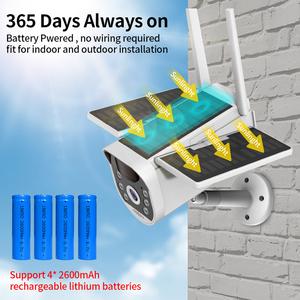 Losafe-minicámara de seguridad con Panel Solar para exteriores, cámara de seguridad inalámbrica con Wifi, PIR, CCTV, aplicación Ubox, alimentada por batería, 1080P - Product Image 6
