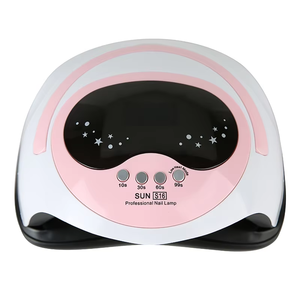 168W UV LED Nail lampada luce UV più veloce UV per Gel smalto con 4 timer Auto sensore Nail Dryer con schermo LCD per salone e uso domestico - Product Image 1