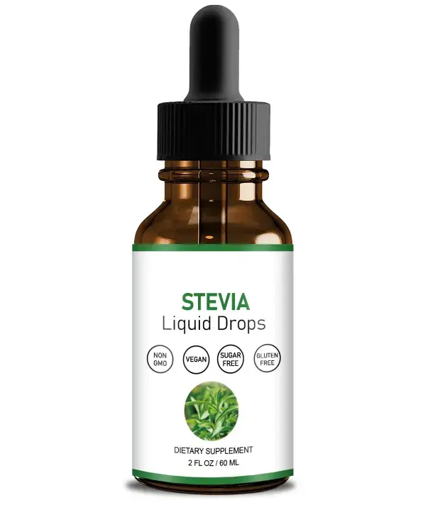 Stevia Chất Lỏng Drop Shipping Chất Làm Ngọt Tự Nhiên Drop Shipping Zero Calories Chất Làm Ngọt Nhãn Hiệu Riêng In Ấn Logo Tùy Biến