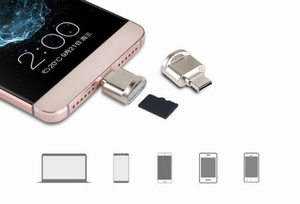 Type-C USB 3.1微型SD TF存储卡读卡器OTG适配器适用于Macbook手机 - Product Image 6