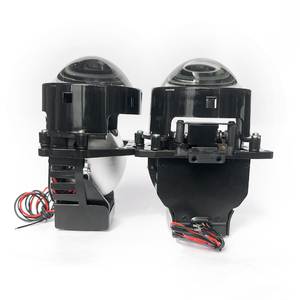 工場アウディA4ハイパワー65W Bi LEDプロジェクターレンズ3インチDRL 6000K色温度新条件モデル - Product Image 4
