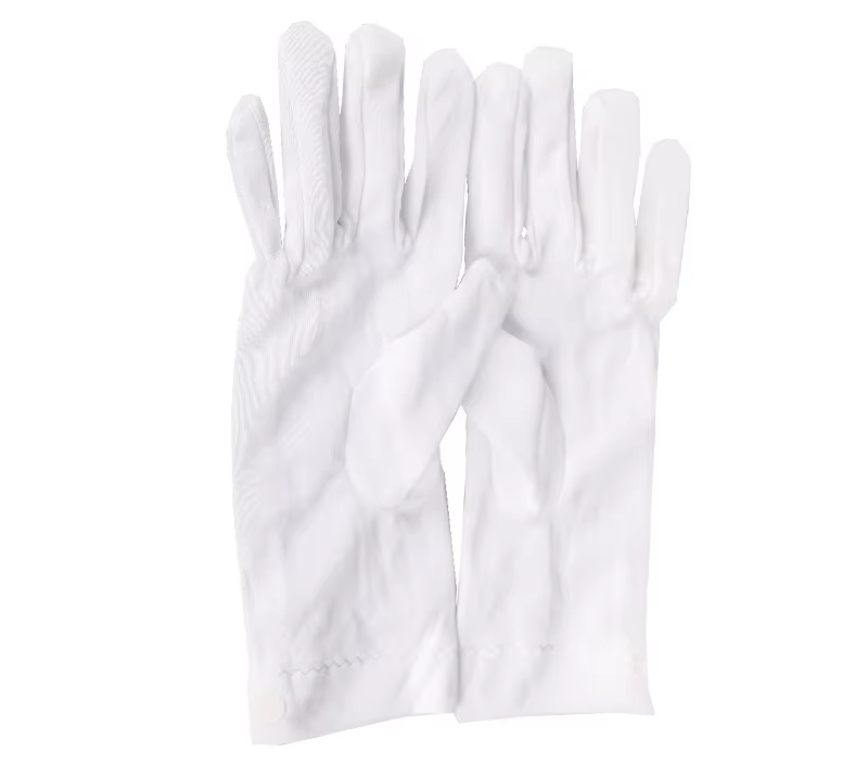 Gants blancs