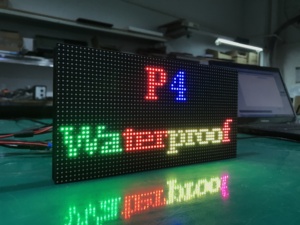 Video P4 modulo Display a Led per esterni SM16207S SMD16017 rgb 256x128mm pannello segnaletica a Led programmabile - Product Image 5