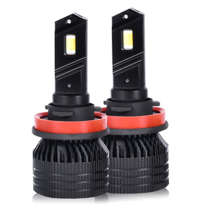 ハイパワーH4 LEDヘッドライト電球Canbus付き6000K H11 H3 9005 9006 LEDライト自動車アクセサリー用 - Product Image 1