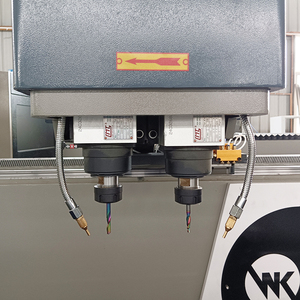 WEIKE CNC автоматический станок для смены инструмента Cnc Atc 3 оси деревообрабатывающий фрезерный станок Cnc с сверлением для окон и дверей - Product Image 4