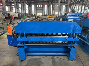 Tốc độ cao kim loại thép kẽm mái ngói cán hình thành mái ngói Máy làm ibr tấm lợp Máy làm - Product Image 2