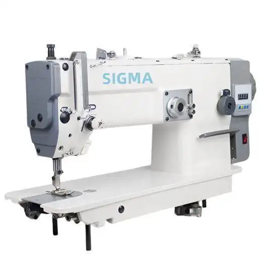 SIGMA-máquina de coser Industrial Zigzag, ordenador hecho por fabricantes chinos