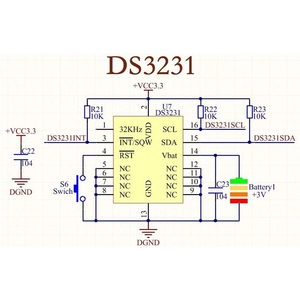 DS3231 AT24C32 IIC Präzisions-RTC-Echtzeituhr-Speicher modul für Arduino Neues Original zubehör