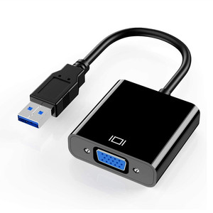Alta calidad USB 3,0 USB a convertidor de adaptador VGA