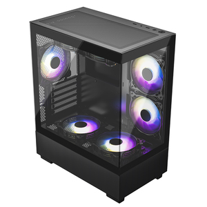 XYZCASE yeni OEM serin Pc oyun durumda oyun hesaplama masaüstü Atx/m-atx/itx durumlarda oyun Pc bilgisayar kılıfları - Product Image 1