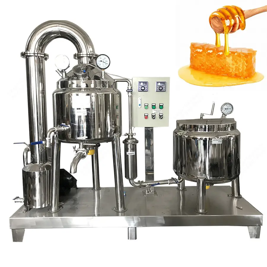 Máquina de procesamiento de miel de abeja, purifica la extracción, línea de producción de miel, máquina de procesamiento de miel de abeja