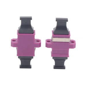 Conector MPO OM4 de fibra óptica MTP, adaptador para centro de datos, precio de fábrica - Product Image 1