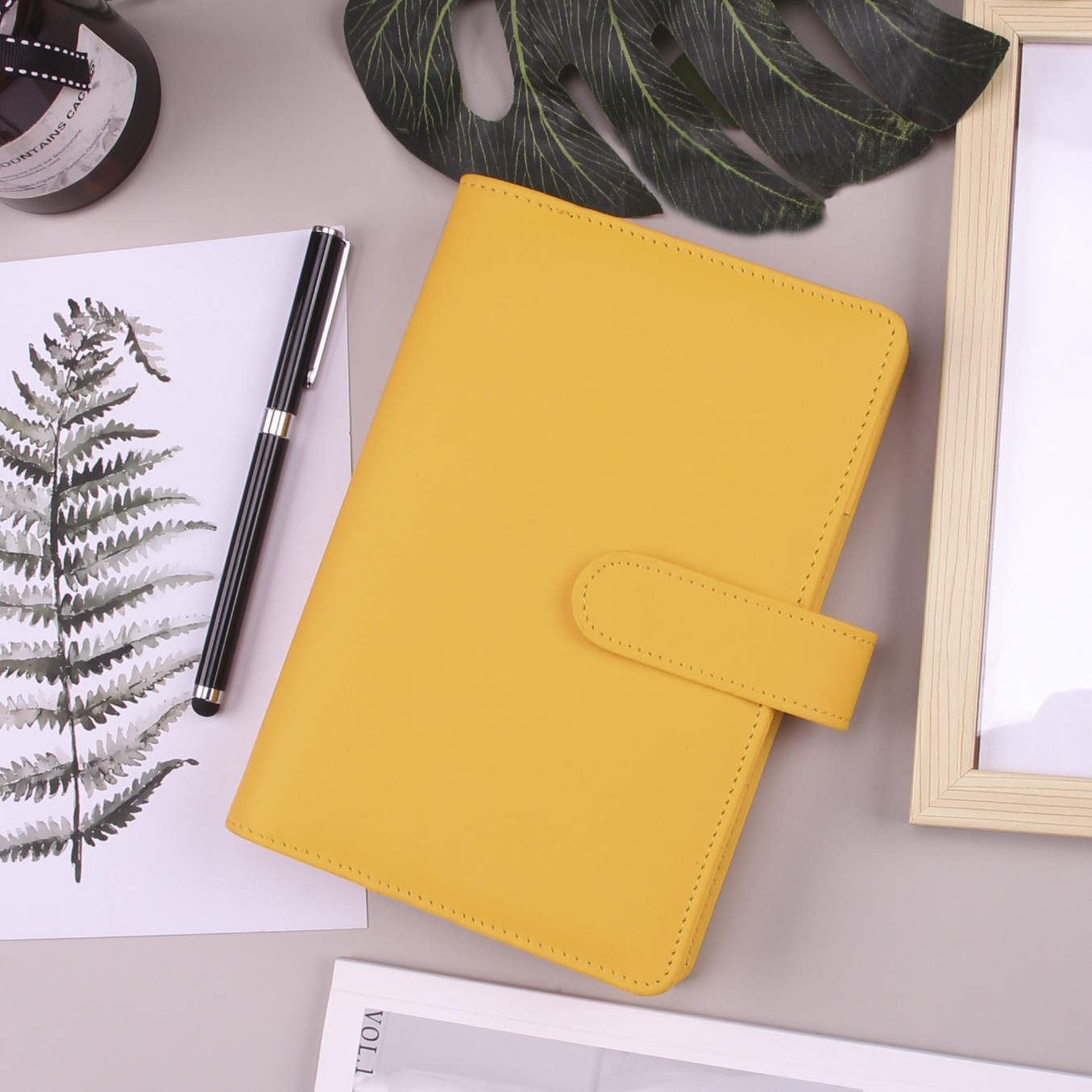 Coque simple jaune Snaps