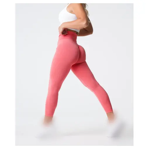 Mallas de mujer montando largas ajustadas sin costuras medias cortas invierno indio nueva cintura alta brillante alto acabado Leggings