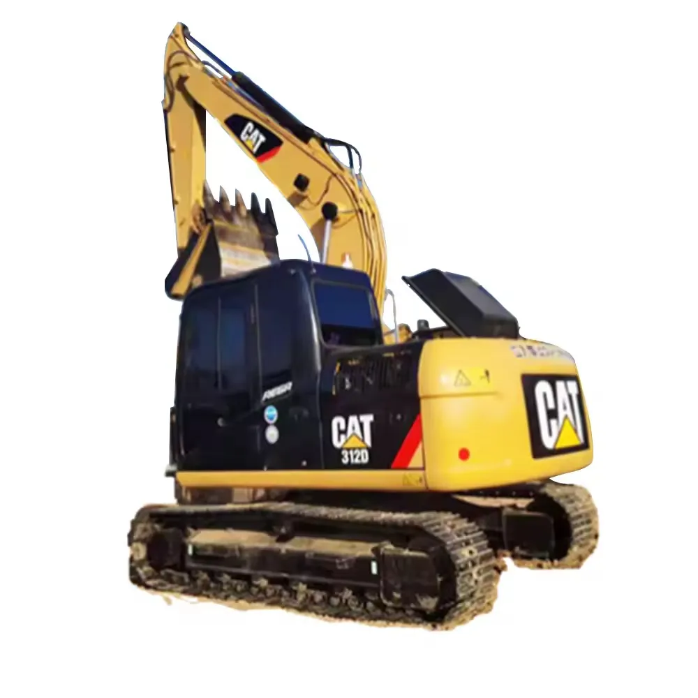 excellent condition in stock used excavator caterpillar crawler excavator cat 312 hydraulic excavator