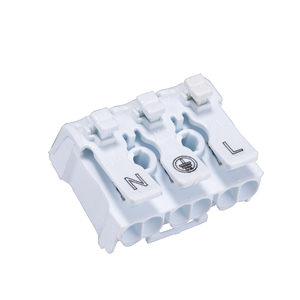 Bloque de terminales de conexión rápida, terminales de ajuste de empuje, conectores de cable de bucle - Product Image 2