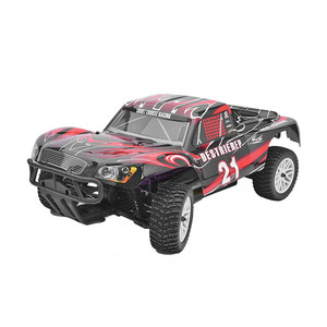 HSP 94170 1:10 4WD elektrikli fırçalanmış Off-road kısa kulvar kamyon 2.4G uzaktan kumanda RC araba modeli RTR - Product Image 3