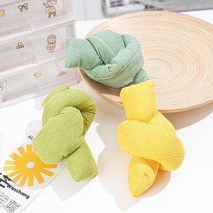 Multicolor Knotted Plush Pet Interactive Toy <strong>Catnip</strong> Squeaky Explosion Cat Dog Toy for Molar <strong>Use</strong>