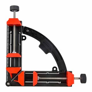 固定工具の測定を容易にするための内側と外側のスケールを備えたオレンジブラックのマルチアングルムービングライトアングルクリップ - Product Image 5