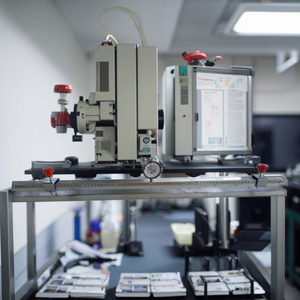 Độ chính xác cao gốm gạch phẳng Tester loại đơn giản cạnh thẳng Analyzer thử nghiệm thiết bị thiết bị cho tấm vật liệu - Product Image 4