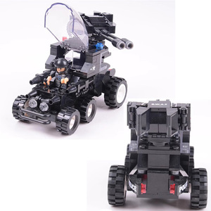 子供教育車両トラックカーフィギュアモデルブロックビルディングセットトラックおもちゃ子供用 - Product Image 3