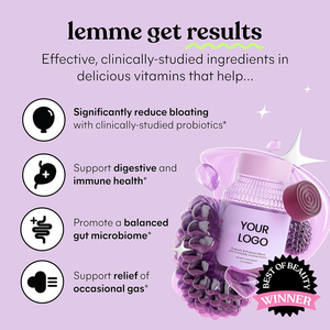 Private Label Factory Wholesale Promote <strong>Intestinal</strong> Flora Balance Daily Digestive Gummies with Prebiotics Probiotics - Product Image 2