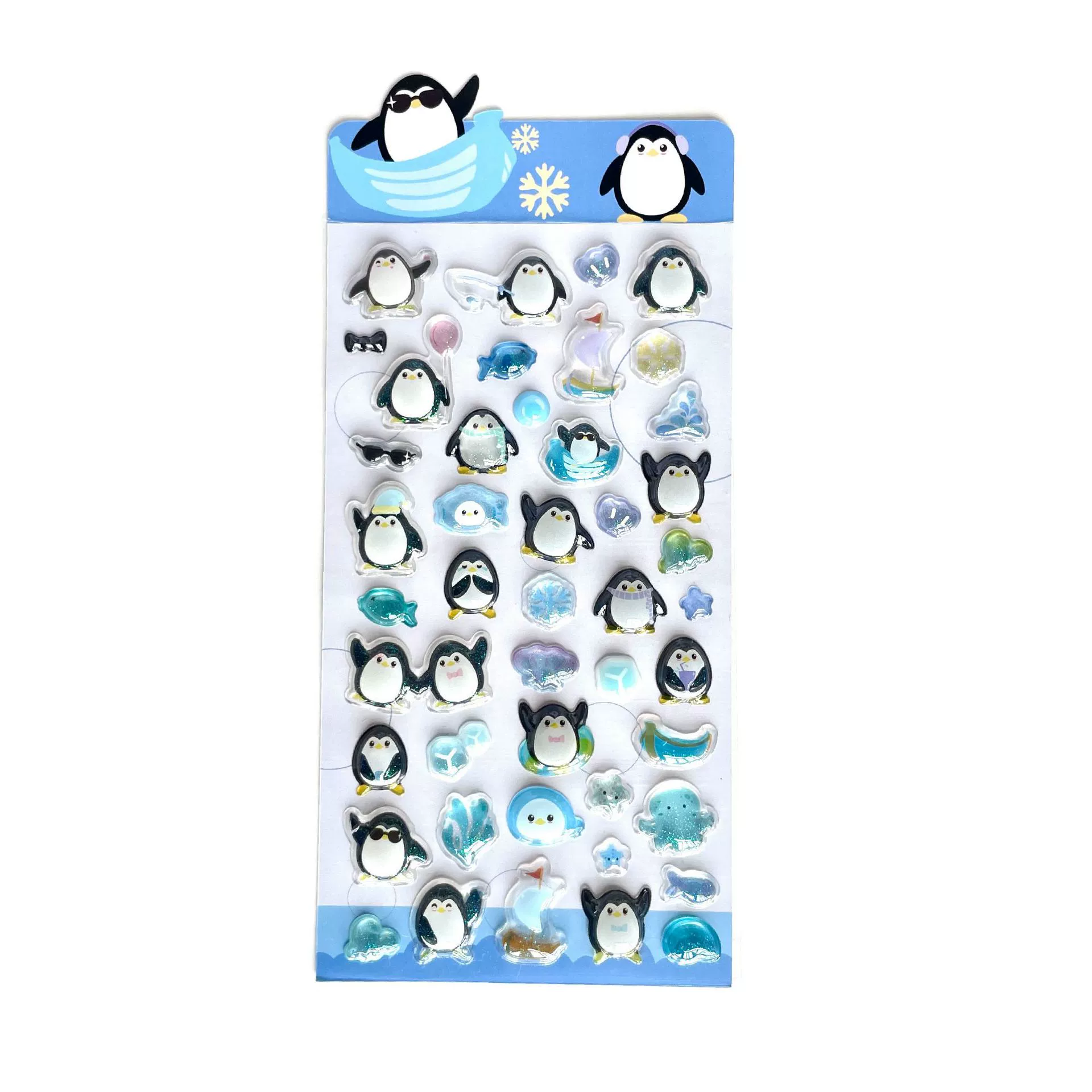 Petits pingouins bleus