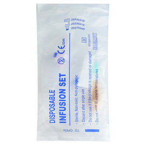 Thiết bị thú y Chất lượng cao PVC truyền y tế dùng một lần I. v. Bộ - Product Image 1