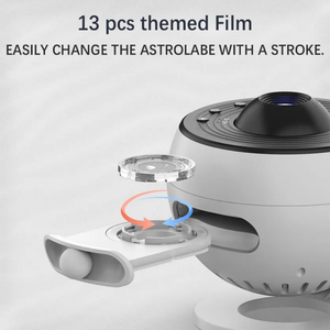 13 1 <strong>Star</strong> Projector Galaxy Light Nebula Night Light Milky Way Projector Timer <strong>LED</strong> Light Source ABS Bedroom Planetarium Projector - Product Image 3