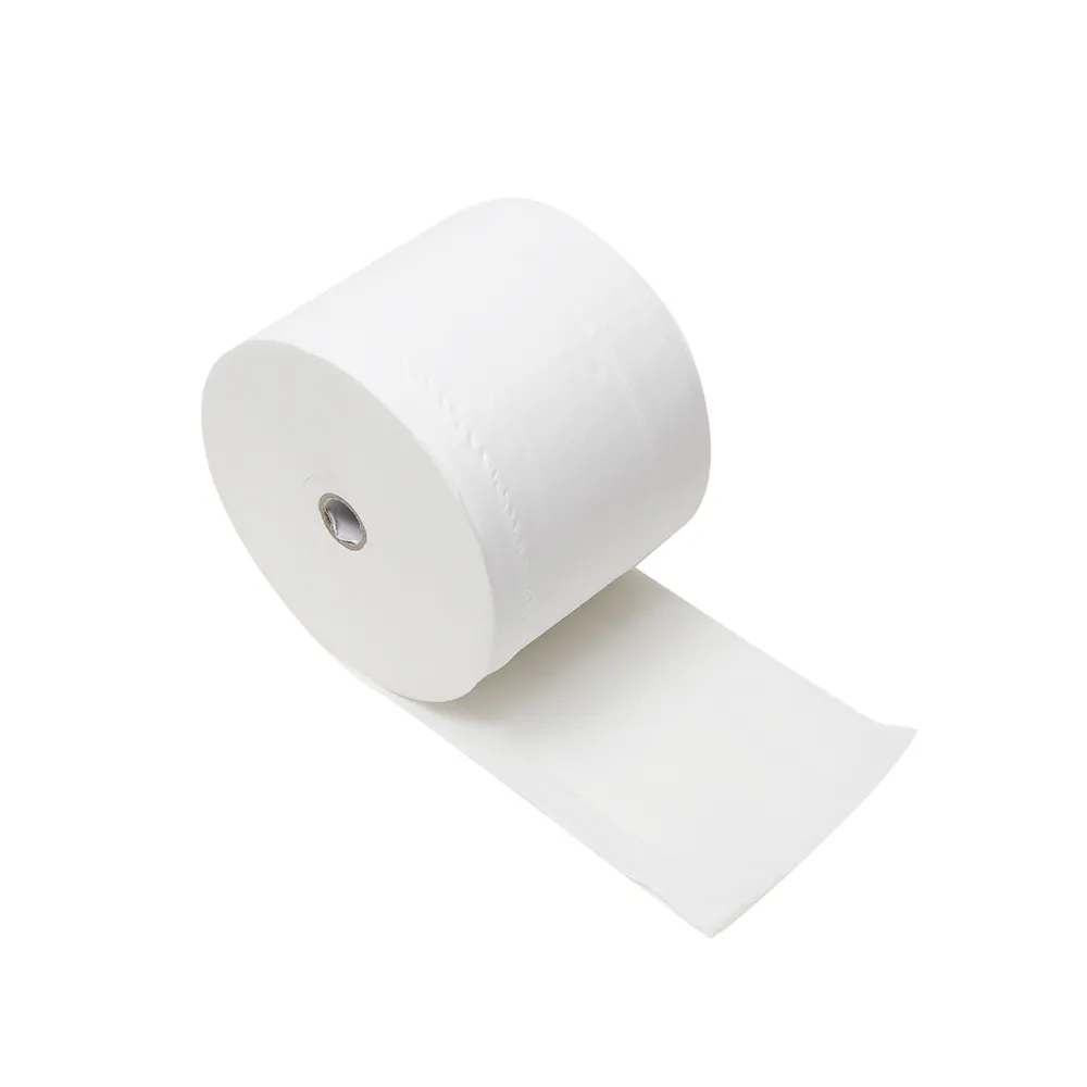 Rolo de papel higiênico barato para oficina, toalha azul, guardanapo de papel para limpeza, tecido higiênico barato