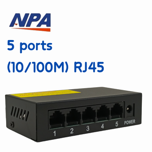 Conmutador Ethernet de 5 puertos y 100Mbps, Mini conmutador de red rápido de alta velocidad, divisor de Internet, escritorio, RJ45, 100Mbps - Product Image 3