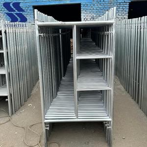 Masonry Scaffolding Frame with Quick Setup System Scaffolding <strong>Platform</strong> and High <strong>Load</strong> Capacity for <strong>Construction</strong> Use - Product Image 5