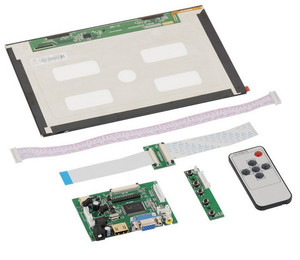 Tablero de control de controlador remoto de monitor de pantalla LCD personalizado de 10,1, 2AV, VGA compatible con HD - Product Image 2