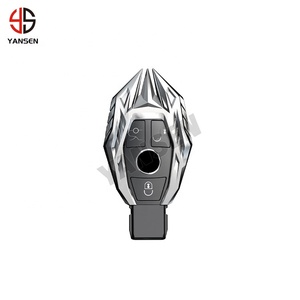 メルセデスECクラスW204W212 W176 GLC CLAGLAアクセサリー用亜鉛合金カーキーフォブケースカバー - Product Image 5