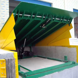 Plataforma de contenedores de puente de carga hidráulica fija con una capacidad de 6-12 toneladas Rampa de carga de carretilla elevadora Plataforma logística Eléctrica - Product Image 3