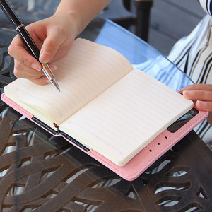 A6 Style Spiral Bound <strong>Notebook</strong> Hardcover Loose Leaf Binder with Password <strong>Code</strong> Refillable Journal <strong>Notebook</strong>