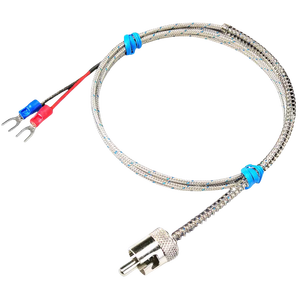 Customizable K-Type J-Type Adjustable Temperature Sensor Accurate PT100 Thermocouple Measurement Temperature Measuring <strong>Line</strong> - Product Image 1