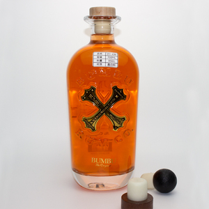 Chai Rượu Whisky Rượu Vodka Rượu Rum Tequila Rượu Mạnh Tùy Chỉnh Cao Cấp Có Nút Bần Bằng Gỗ - Product Image 1