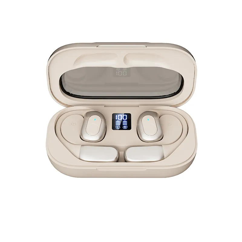 Auriculares impermeables iPX5 de alta calidad Auriculares de conducción de aire de oído abierto Controladores dinámicos Control táctil Auriculares deportivos OWS