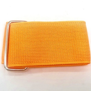 Envolturas de sujeción Correa Tamaño personalizado Imprimir logo Doble cara Ajustable Reutilizable Elástico Estiramiento Gancho y correa de bucle con hebilla - Product Image 5