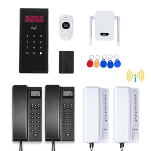 Sistema de intercomunicación telefónica inalámbrica de comunicación bidireccional para intercomunicador telefónico de oficina de