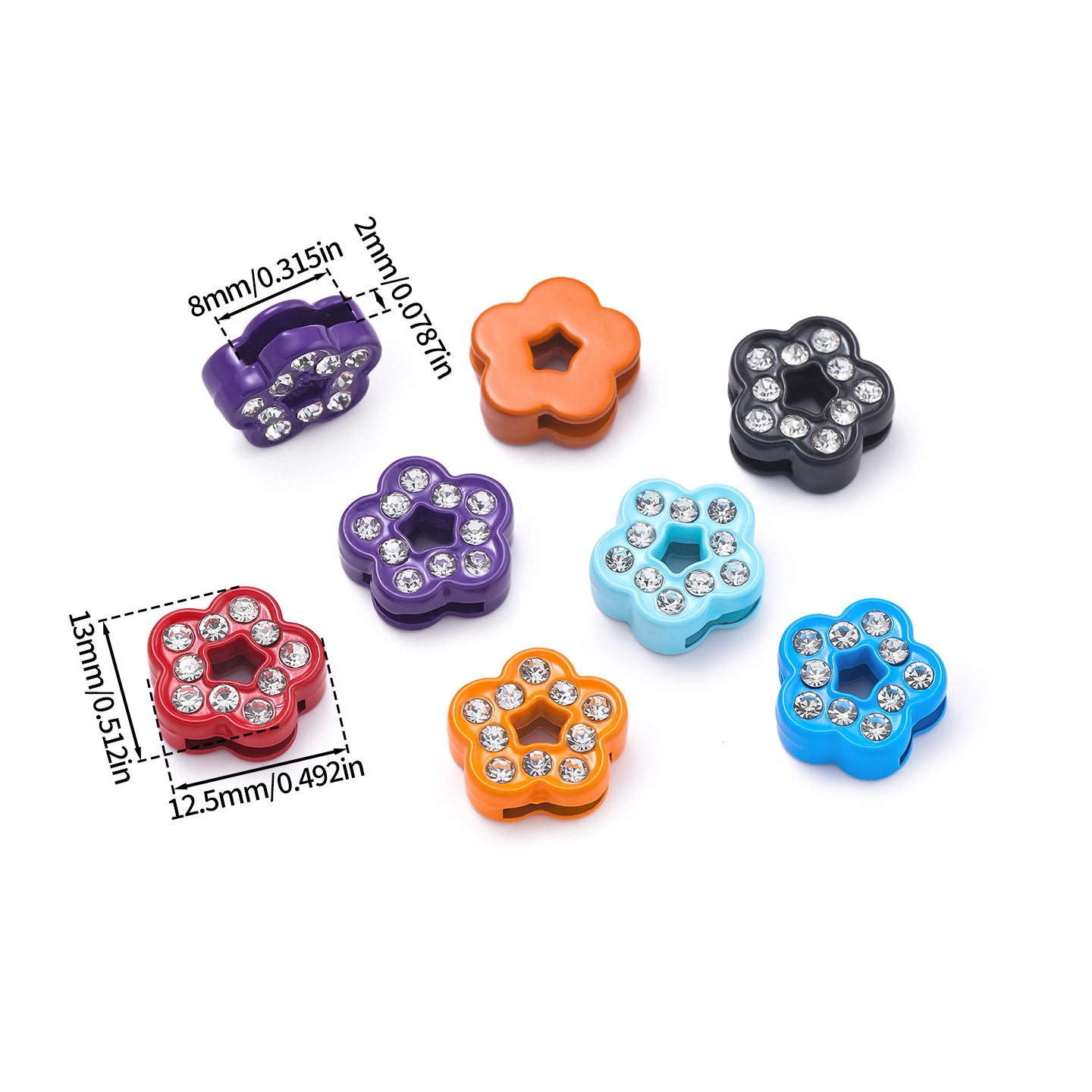 Spray paint with random diamond pattern colors
