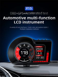 带报警功能的兰科OBD2全球定位系统双系统汽车速度计平视显示器 (HUD) - Product Image 4
